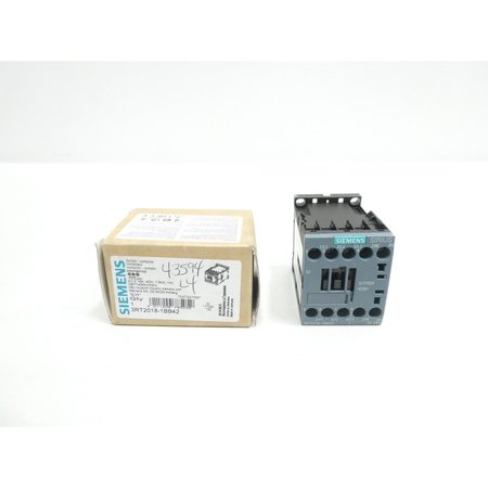 SIEMENS 24V-Dc 20A Amp 10Hp Ac Contactor 3RT2018-1BB42